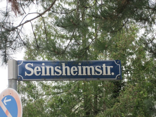 Seinsheimstr. schild